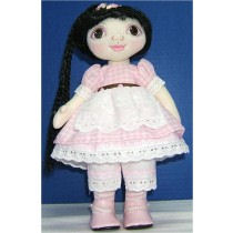 WIDE EYED WENDY - Free Cloth Doll Pattern